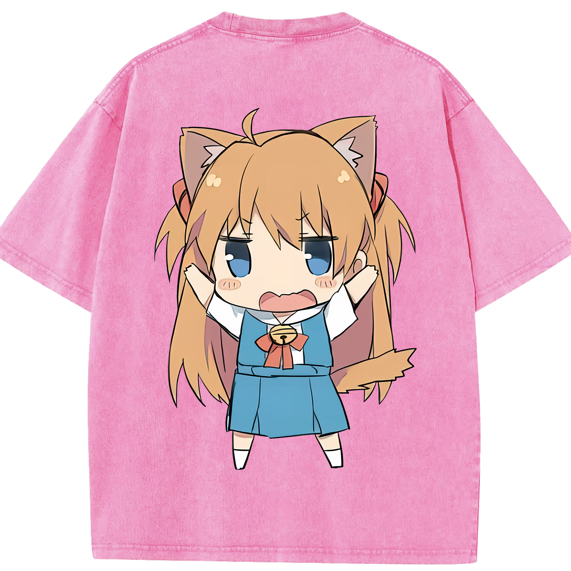 （画像用） EVA 新世紀エヴァンゲリオン 綿100% ヴィンテージ風 半袖Tシャツ（背面プリント）